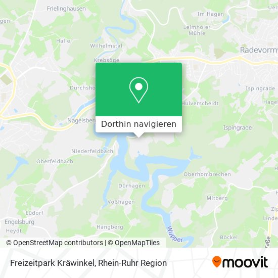 Freizeitpark Kräwinkel Karte