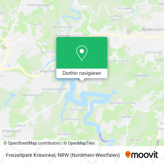 Freizeitpark Kräwinkel Karte