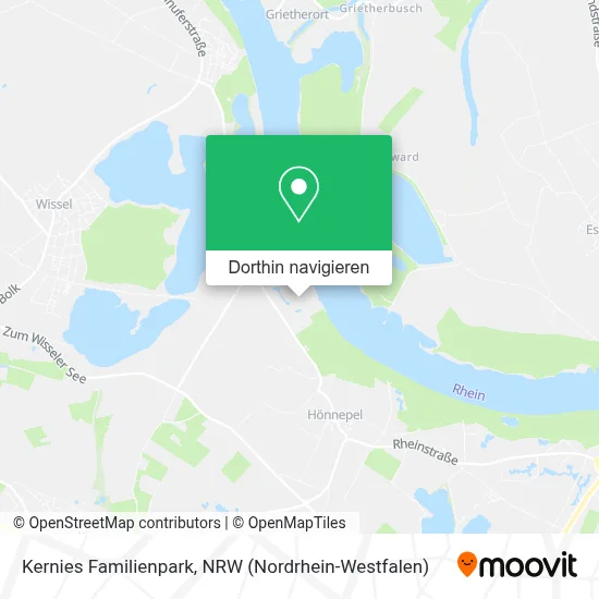 Kernies Familienpark Karte