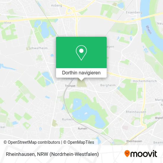 Rheinhausen Karte