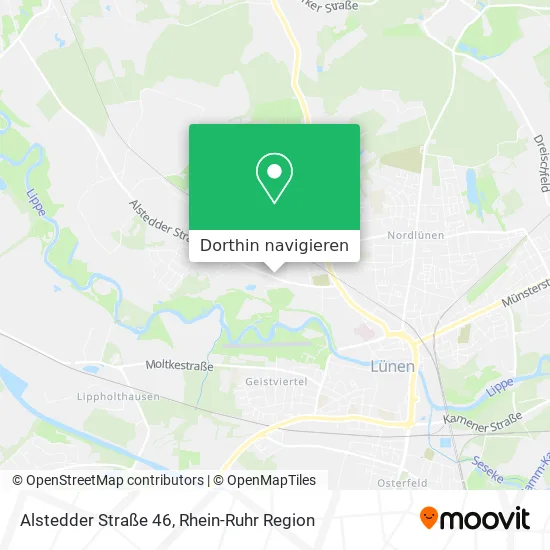 Alstedder Straße 46 Karte
