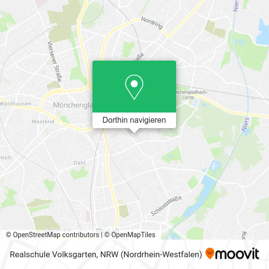 Realschule Volksgarten Karte