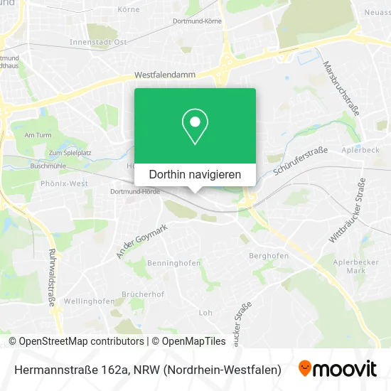 Hermannstraße 162a Karte
