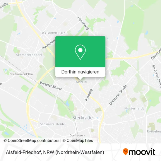 Alsfeld-Friedhof Karte