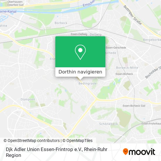 Djk Adler Union Essen-Frintrop e.V. Karte