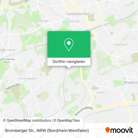 Bromberger Str. Karte