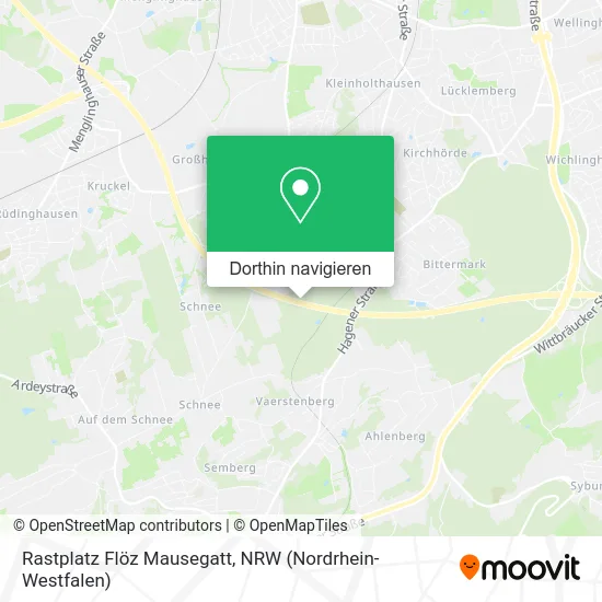 Rastplatz Flöz Mausegatt Karte