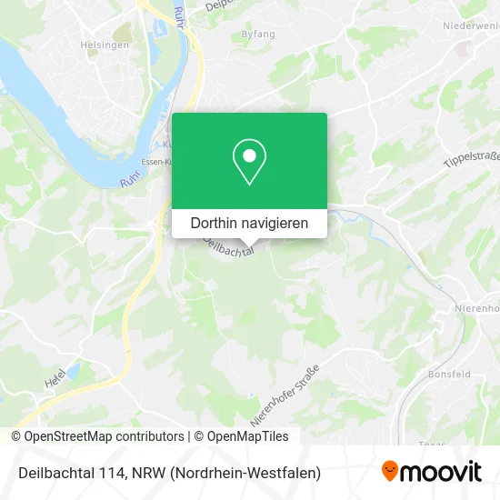 Deilbachtal 114 Karte