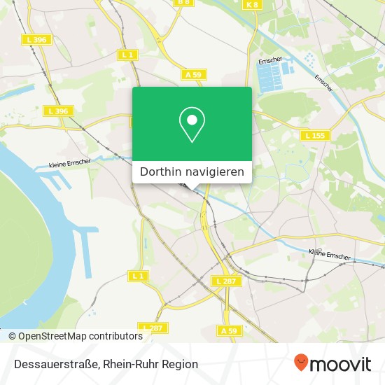 Dessauerstraße Karte