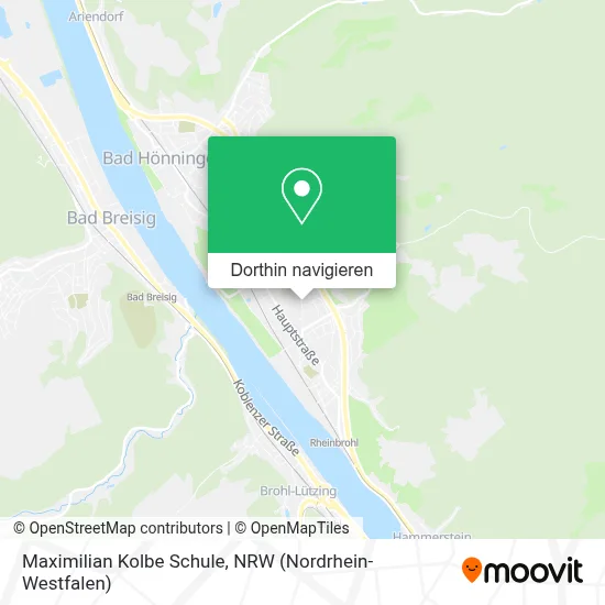 Maximilian Kolbe Schule Karte