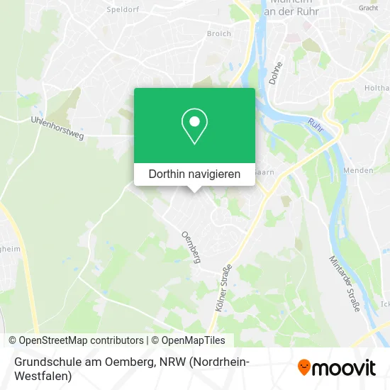 Grundschule am Oemberg Karte
