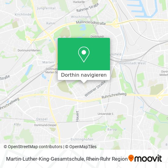 Martin-Luther-King-Gesamtschule Karte