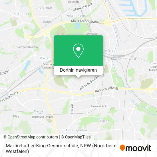 Martin-Luther-King-Gesamtschule Karte