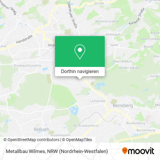 Metallbau Wilmes Karte