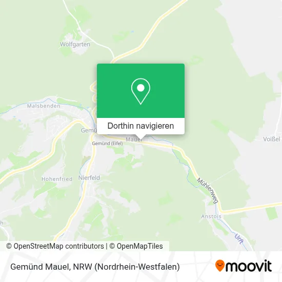 Gemünd Mauel Karte