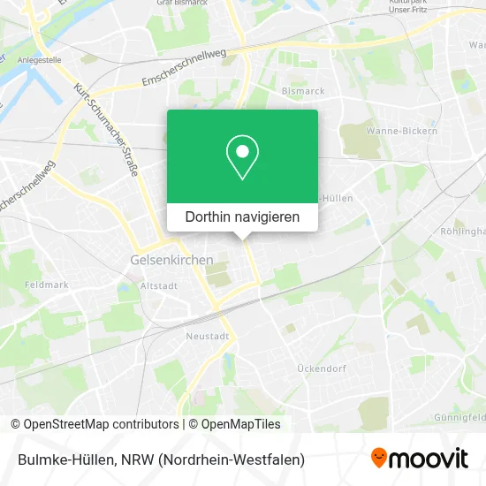 Bulmke-Hüllen Karte