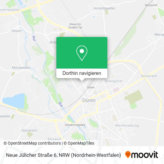 Neue Jülicher Straße 6 Karte