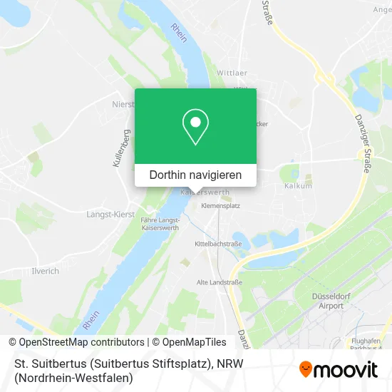St. Suitbertus (Suitbertus Stiftsplatz) Karte
