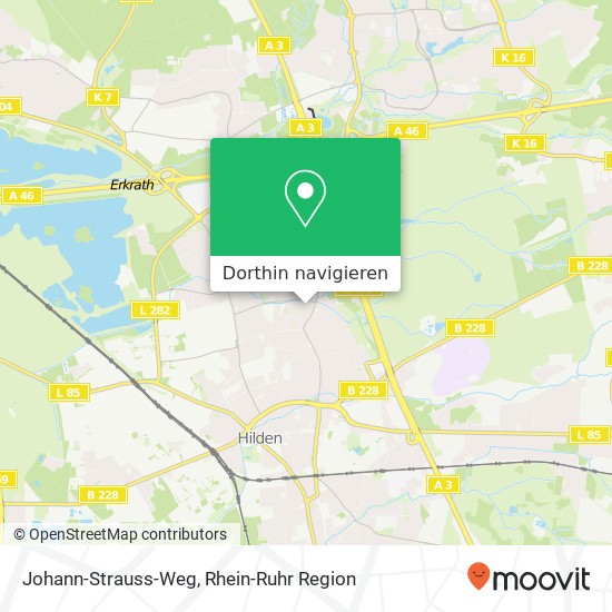 Johann-Strauss-Weg Karte