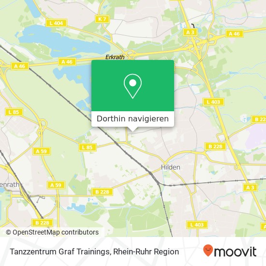 Tanzzentrum Graf Trainings Karte