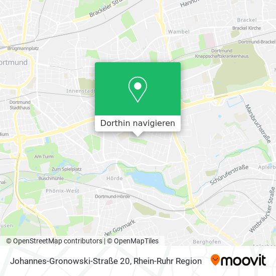 Johannes-Gronowski-Straße 20 Karte