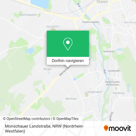 Monschauer Landstraße Karte