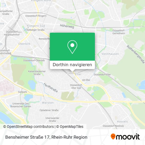 Bensheimer Straße 17 Karte