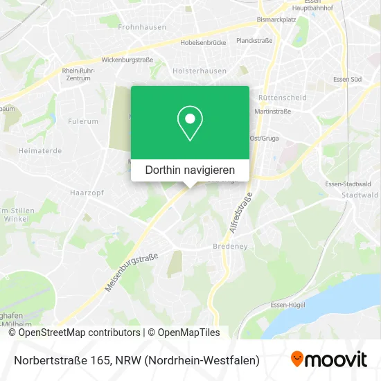 Norbertstraße 165 Karte
