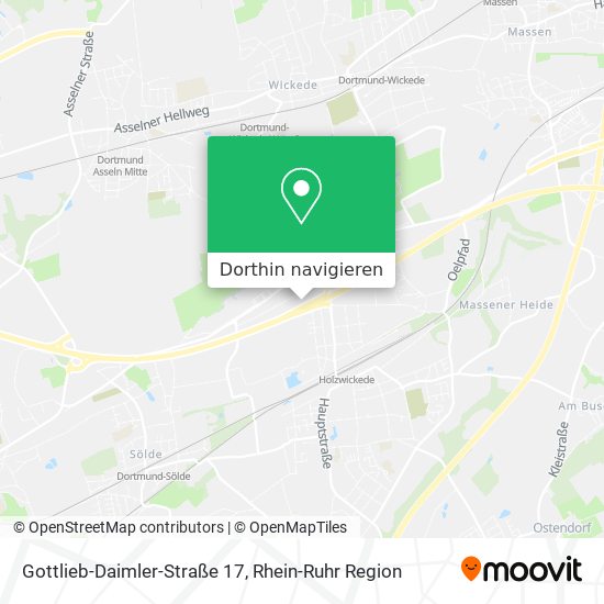 Gottlieb-Daimler-Straße 17 Karte