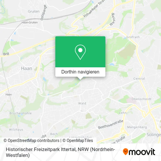 Historischer Freizeitpark Ittertal Karte