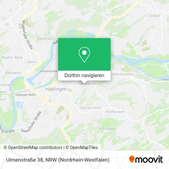 Ulmenstraße 38 Karte
