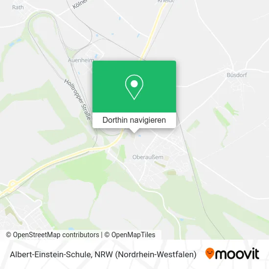 Albert-Einstein-Schule Karte
