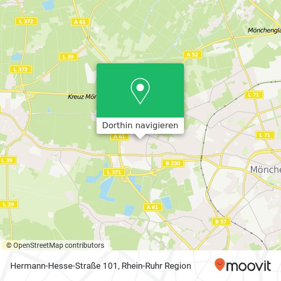 Hermann-Hesse-Straße 101 Karte