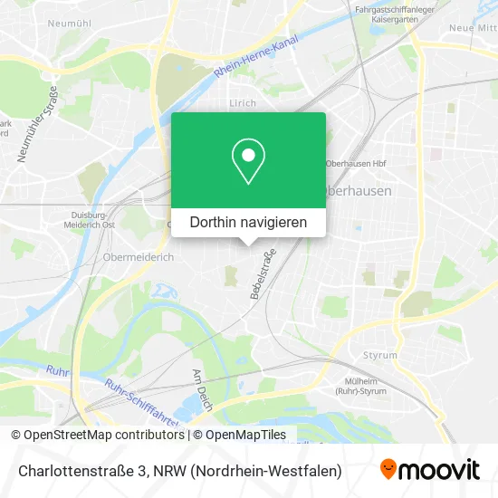 Charlottenstraße 3 Karte