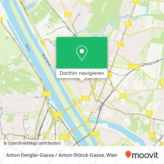 Anton-Dengler-Gasse / Anton-Störck-Gasse Karte
