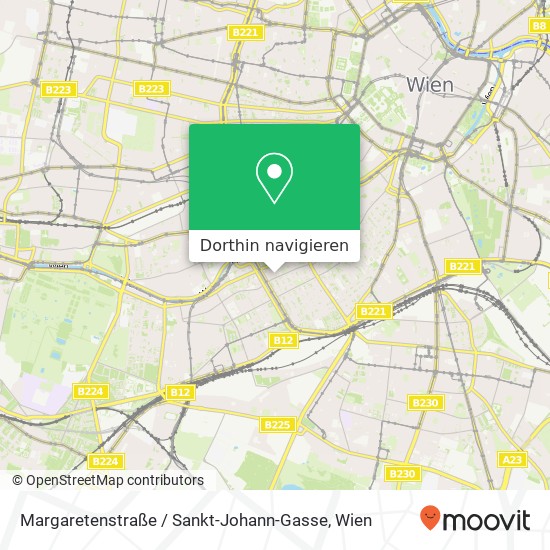 Margaretenstraße / Sankt-Johann-Gasse Karte