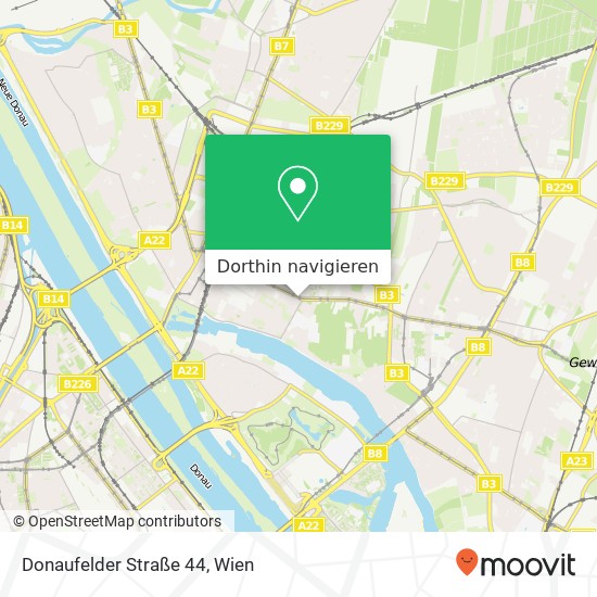 Donaufelder Straße 44 Karte
