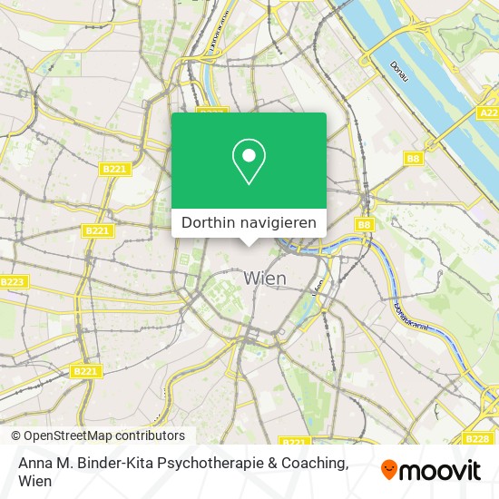 Anna M. Binder-Kita Psychotherapie & Coaching Karte