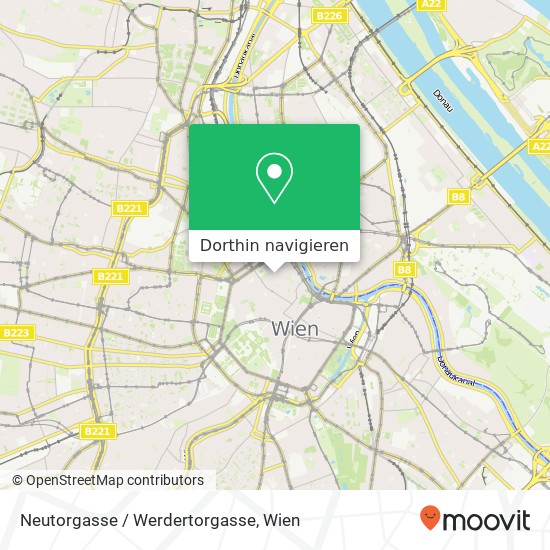 Neutorgasse / Werdertorgasse Karte