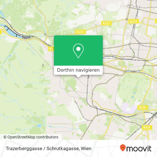 Trazerberggasse / Schrutkagasse Karte
