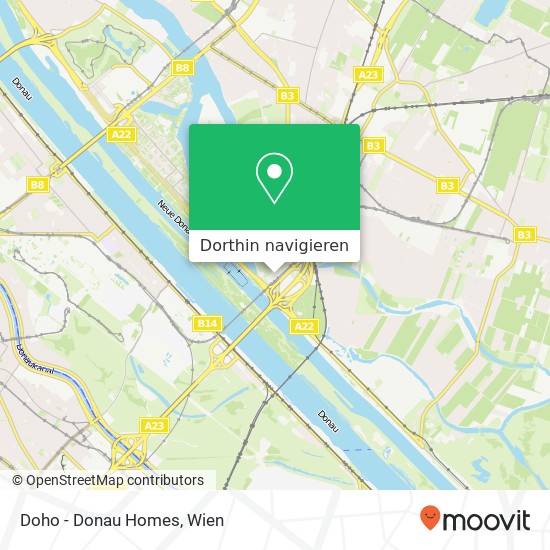 Doho - Donau Homes Karte