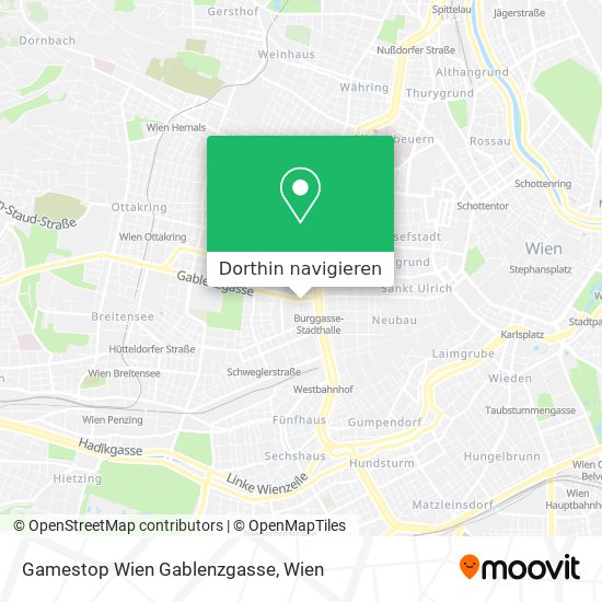 Gamestop Wien Gablenzgasse Karte