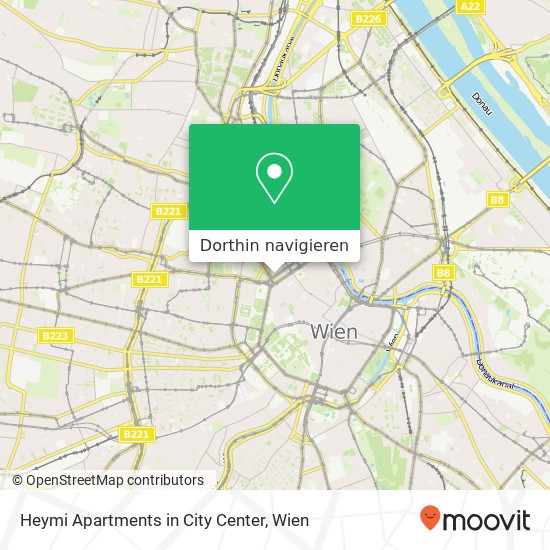 Heymi Apartments in City Center Karte