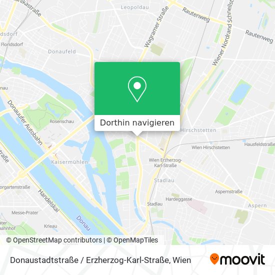 Donaustadtstraße / Erzherzog-Karl-Straße Karte