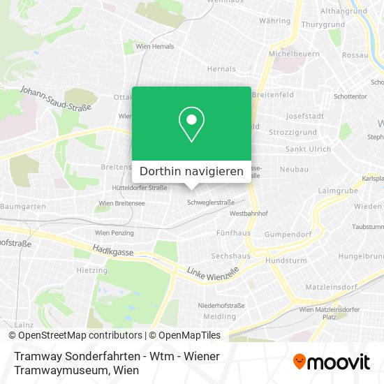 Tramway Sonderfahrten - Wtm - Wiener Tramwaymuseum Karte