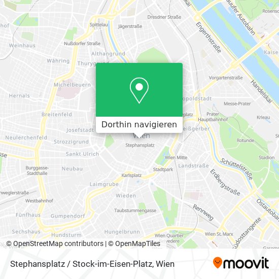 Stephansplatz / Stock-im-Eisen-Platz Karte