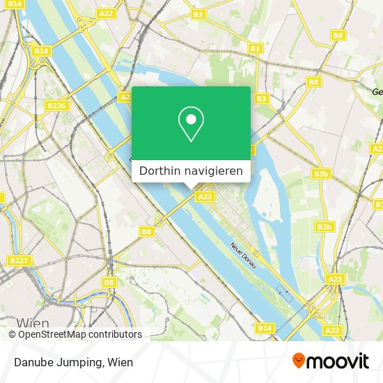 Danube Jumping Karte