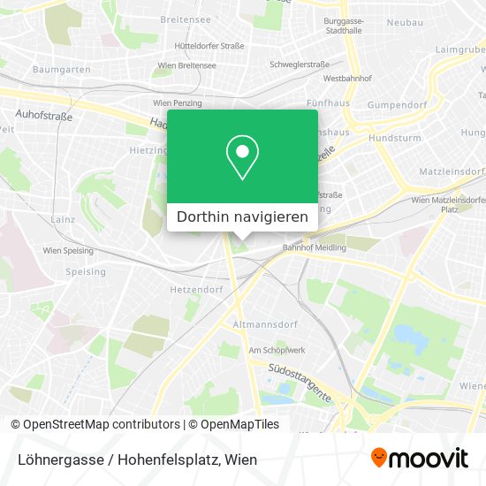 Löhnergasse / Hohenfelsplatz Karte