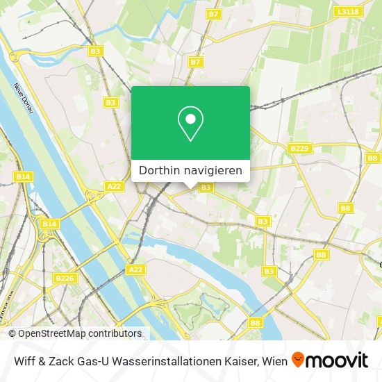 Wiff & Zack Gas-U Wasserinstallationen Kaiser Karte
