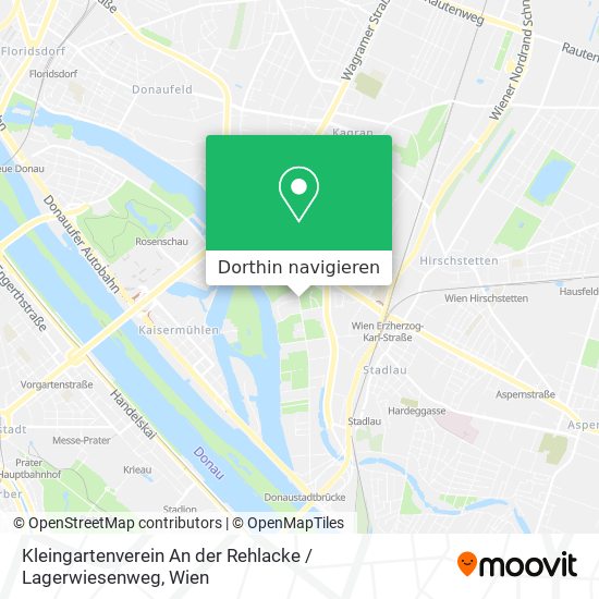 Kleingartenverein An der Rehlacke / Lagerwiesenweg Karte